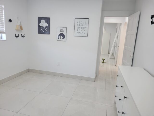 Tile Flooring and Paint