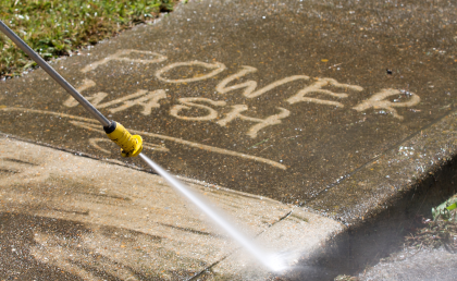 power washing